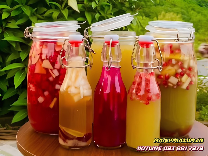 Nước trái cây lên men tự nhiên bằng kefir nước mía