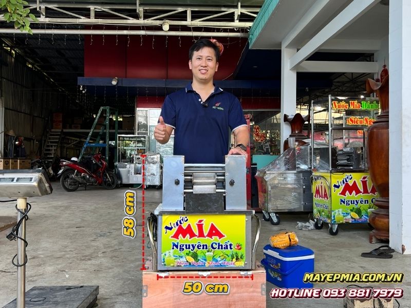 Máy ép mía mini nhỏ gọn cho gia đình