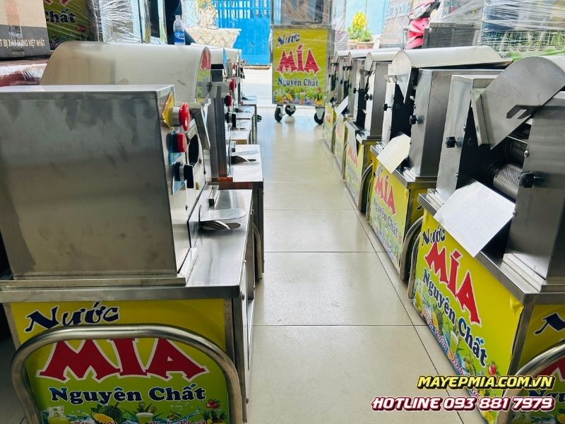Máy ép mía mini tiết kiệm điện cho gia đình