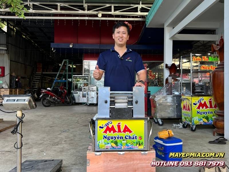 Máy ép mía xuất khẩu chỉ 53 ký