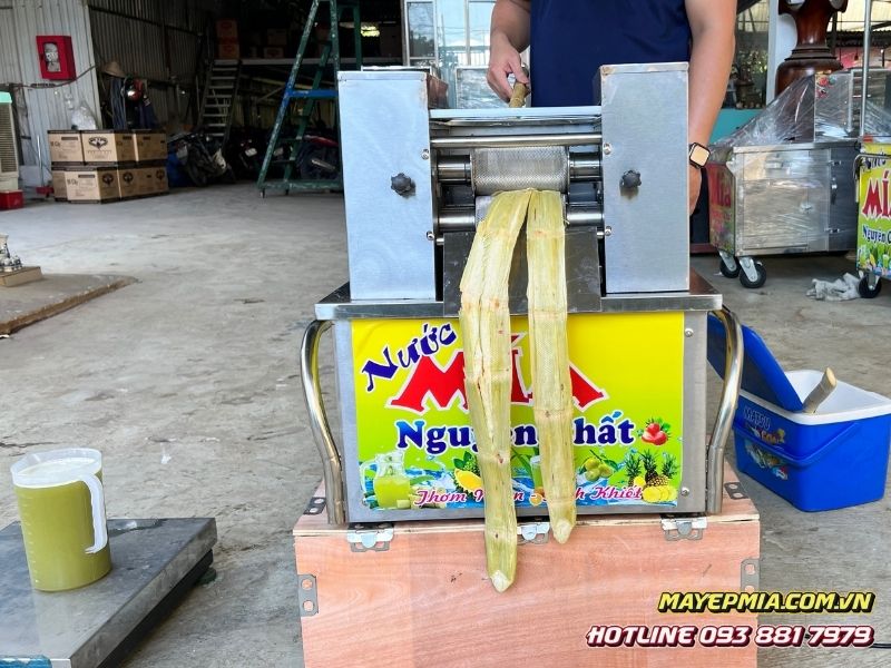 Cách sử dụng máy ép mía mini gia đình