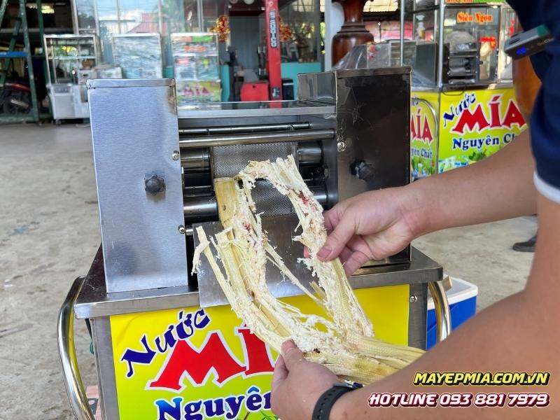 Test máy ép mía xuất khẩu sang Mỹ