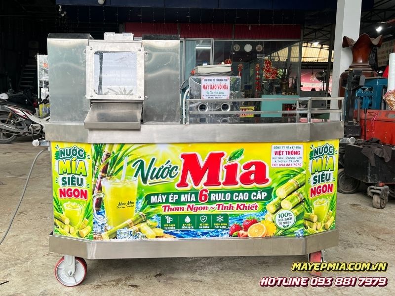 Xe nước mía 6 lô lục giác câp cấp